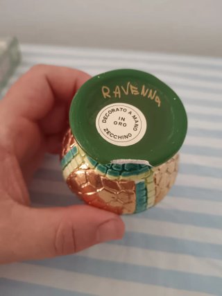 Vaso Ceramica Ravenna Stile Mosaico