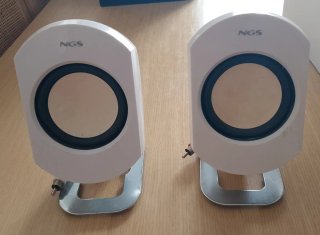 Altavoces NGS para PC Blanco
