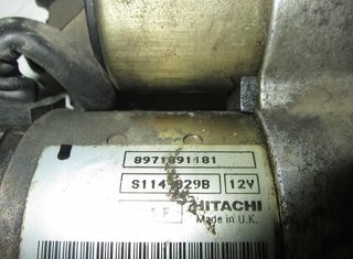 Motor arranque opel 1304180 8971891181 astra g