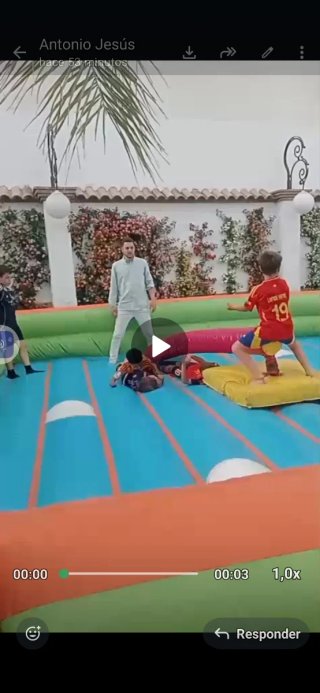 Castillo hinchable para fiestas