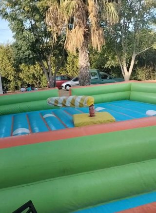 Castillo hinchable para fiestas