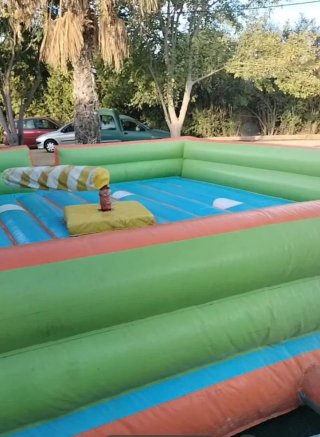 Castillo hinchable para fiestas