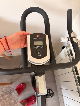 Bicicleta de Spinning Gris