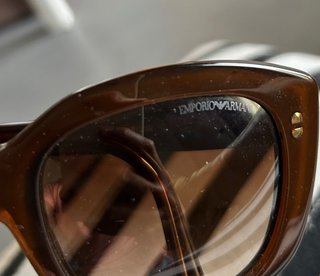 Occhiali da sole Emporio Armani Marrone