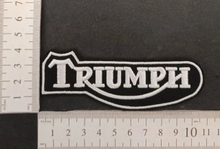 3 Toppe Triumph Motorcycles patch parche moto