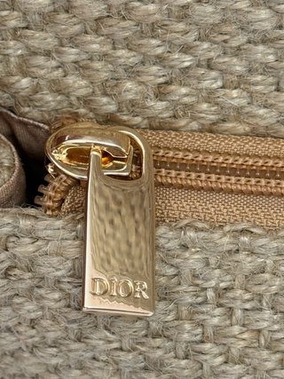 Bolso Dior Rafia Cadena Carey y Resina