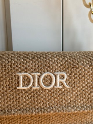 Bolso Dior Rafia Cadena Carey y Resina