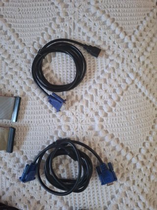 Lote Componentes PC: Cables, Ventilador, Tarjetas