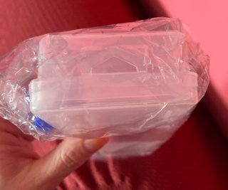 Astuccio portaoggetti in plastica rigida