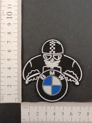 Toppa Patch BMW Rider parche motor motociclista