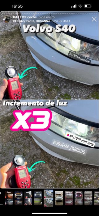 Kit LED H11 vent 100W (pregunta por otras)