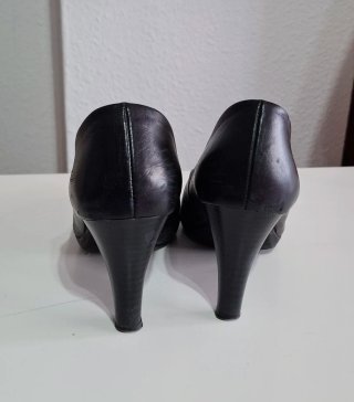 Zapatos de tacón negros talla 36