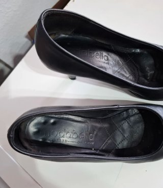 Zapatos de tacón negros talla 36