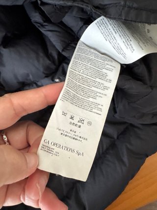 Chaqueta Emporio Armani T.42 Negra