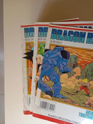 Lote de comics de Dragón Ball de la serie blanca