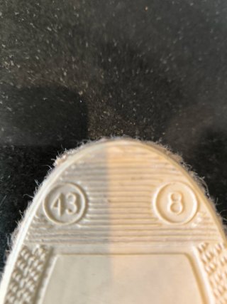 Alpargatas de cáñamo Talla 43
