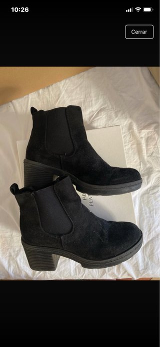Botines negros mujer talla 36