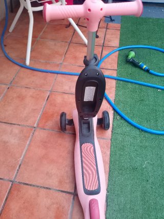 Patinete infantil rosa Kinderkraft