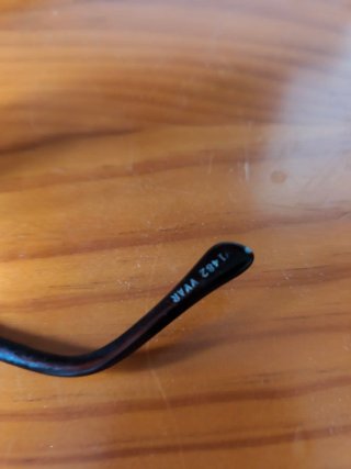 Occhiali da sole Ray-Ban marrone e dorati