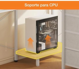 Escritorio esquinero blanco