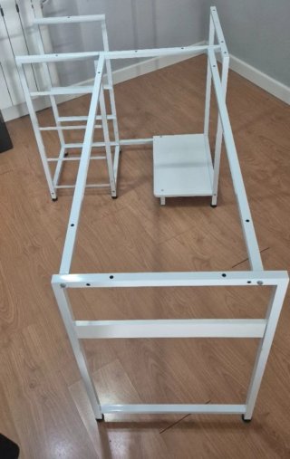 Escritorio esquinero blanco