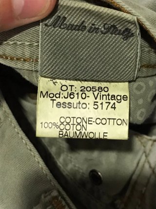 Pantaloni Jacob Cohen W32  Uomo