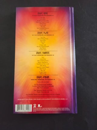 The Jimi Hendrix Experience Winterland 4 CD