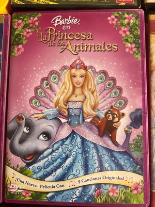 Lote 10 Películas Infantiles DVD Barbie, Disney