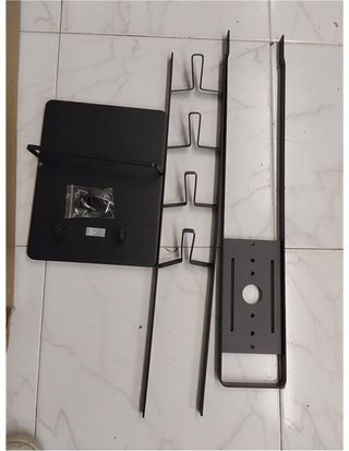 PureMounts Soporte para aspiradora - Compatible con Dyson V7 - V8 - V10 - V11 - V12 - V15. de Suelo - para Accesorios - Negro.