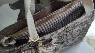 Bolso Tote Reversible Artesanal