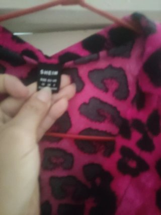 Vestido Shein Animal Print Talla M