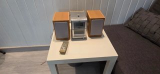 Equipo de música JVC CD Radio Cassette