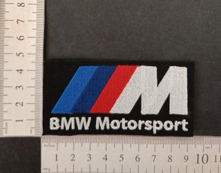 Toppa BMW Motorsport parche toppa termoadesiva