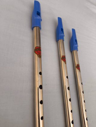 Lote 3 Tin Whistles Generation