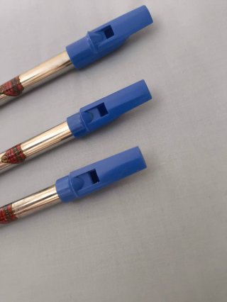 Lote 3 Tin Whistles Generation