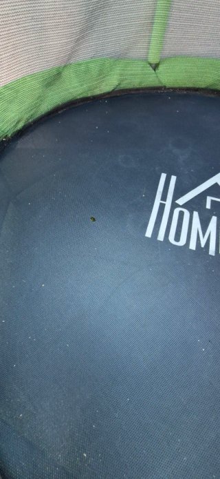 Cama elástica Homcom verde