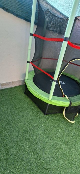 Cama elástica Homcom verde