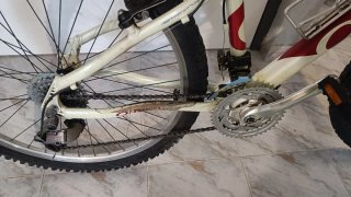 Bicicleta Orbea Roja y Blanca Solo venta en person