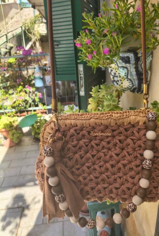 Borsa uncinetto artigianale