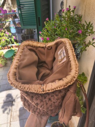 Borsa uncinetto artigianale