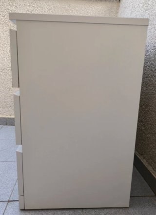 Cómoda 3 cajones Blanca Ikea Malm