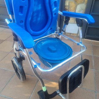 Silla de ruedas de wc y ducha plegable OASIS-NUEVA