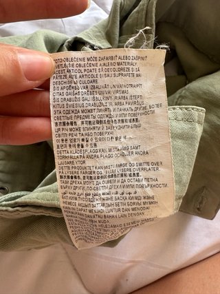 Falda vaquera mini Stradivarius Y2K verde