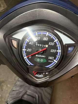 Suzuki Address 110 Azul