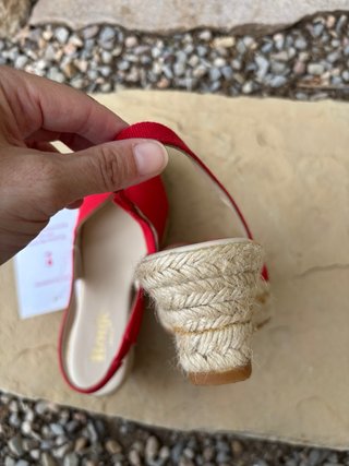 Sandalias Rouje Rojas 37