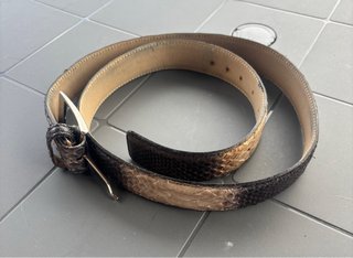 Cintura uomo 110 cm col.pitone