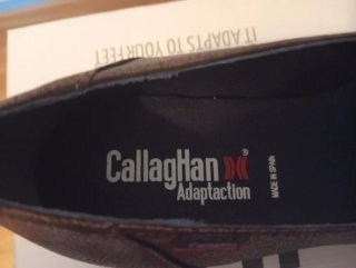 Zapatos Callaghan planos mujer marrón/dorado