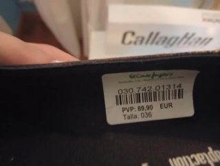 Zapatos Callaghan planos mujer marrón/dorado