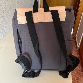 Mochila Larkson Gris y Rosa
