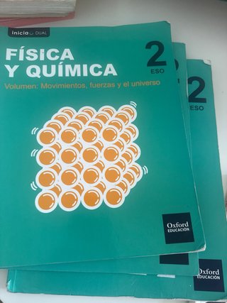 Libros Física y química, 2 ESO